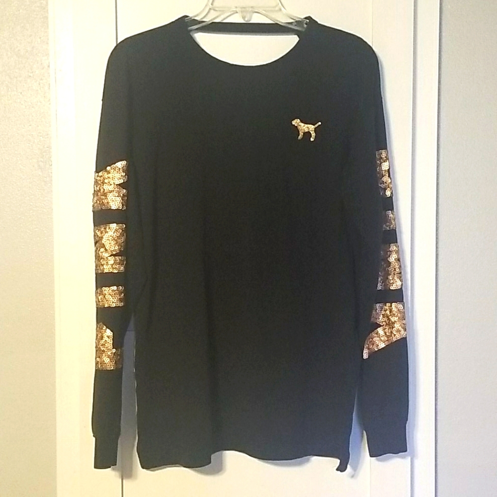 Victoria's Secret, Pink, Long Sleeve Tshirt
